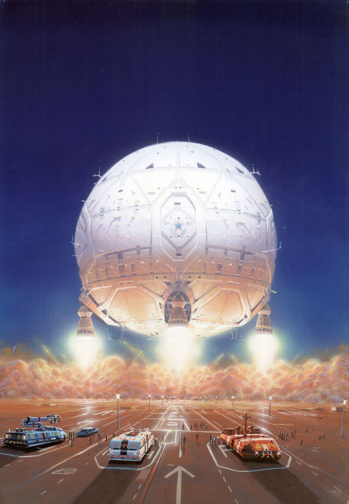 spherical-spaceship
